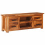 Voir la diapositive 1 : VIDAXL Meuble TV 110x30x40 cm Bois solide