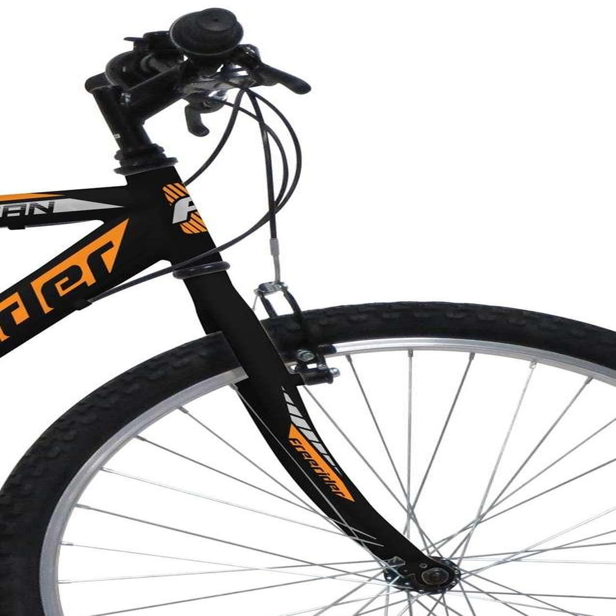Voir la diapositive 4 : FREERIDER Vélo VTT 26'' Rigide Homme - Modèle   Vulcan/ Freerider  - Cadre acier - 18 vitesses – Poignées Tournantes - Freins V-Brake et Jantes en aluminium