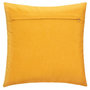 Voir la diapositive 4 : ATMOSPHERA Coussin Déco Tufté  Inca  40x40cm Ocre