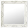 Voir la diapositive 1 : VIDAXL Miroir mural style baroque 60x60 cm Blanc