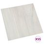 Voir la diapositive 2 : VIDAXL Dalles de plancher autoadhesives 55 pcs PVC 5,11 m^2 creme