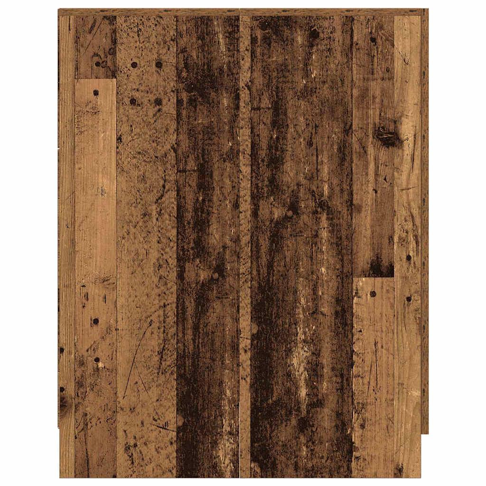 Voir la diapositive 5 : VIDAXL Meuble pour machine a laver vieux bois 70,5x71,5x91,5 cm