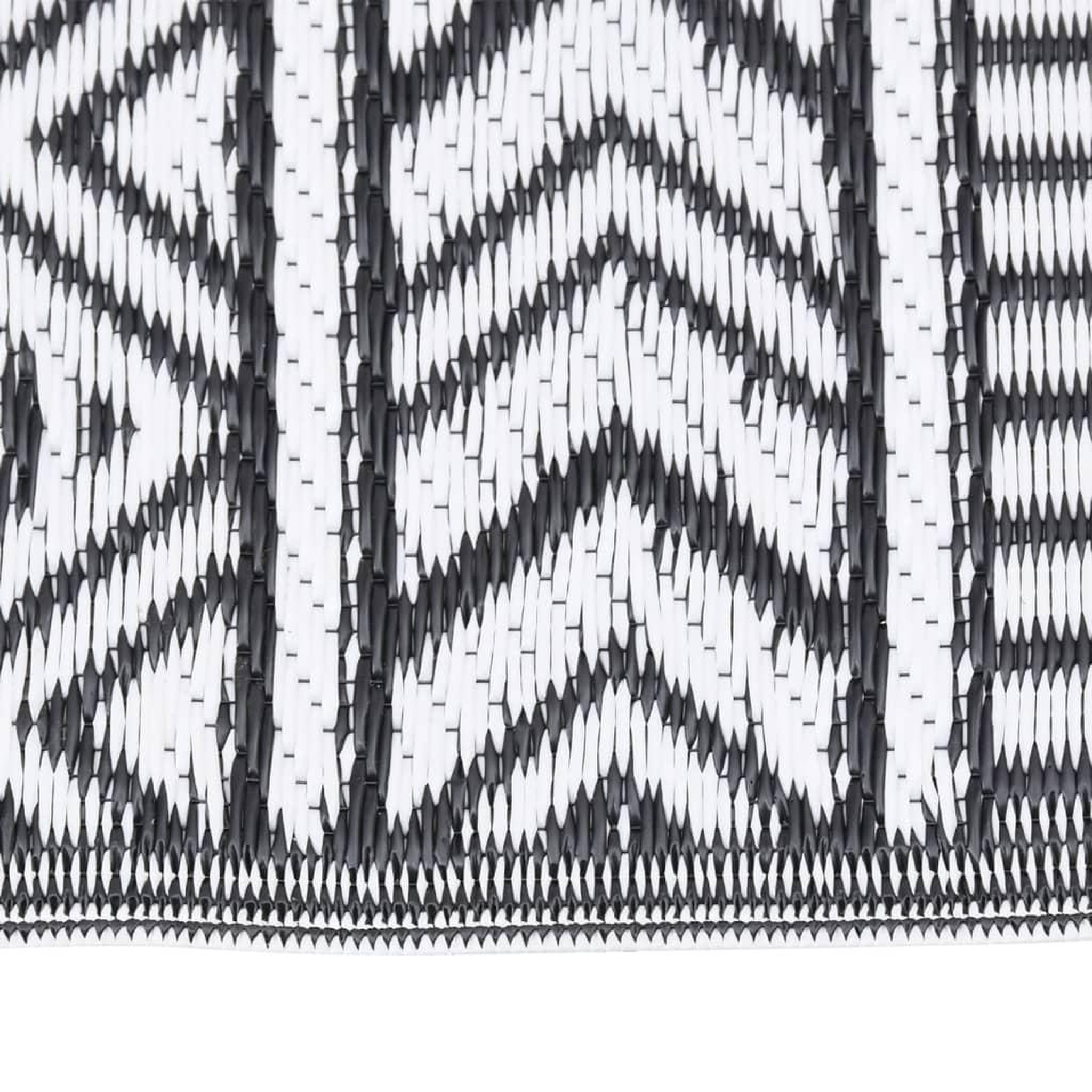 Voir la diapositive 3 : VIDAXL Tapis d'exterieur Noir 80x250 cm PP