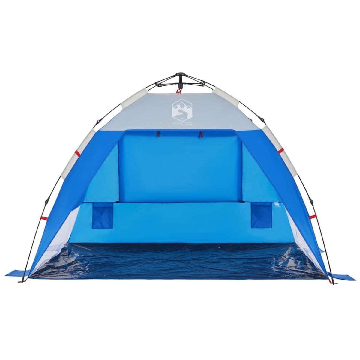 VIDAXL Tente de plage 2 personnes liberation rapide impermeable