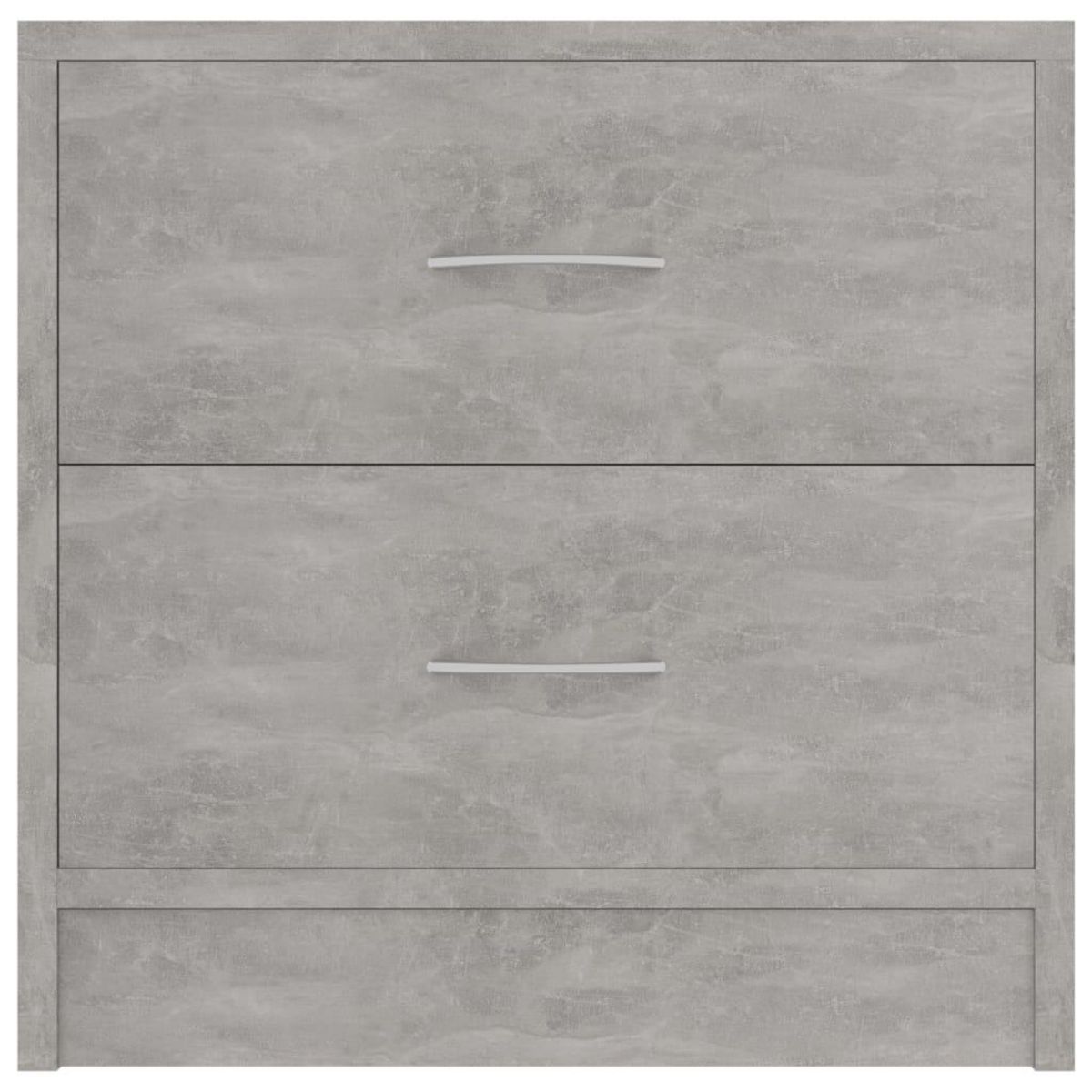 VIDAXL Table de chevet Gris beton 40x30x40 cm Bois d'ingenierie
