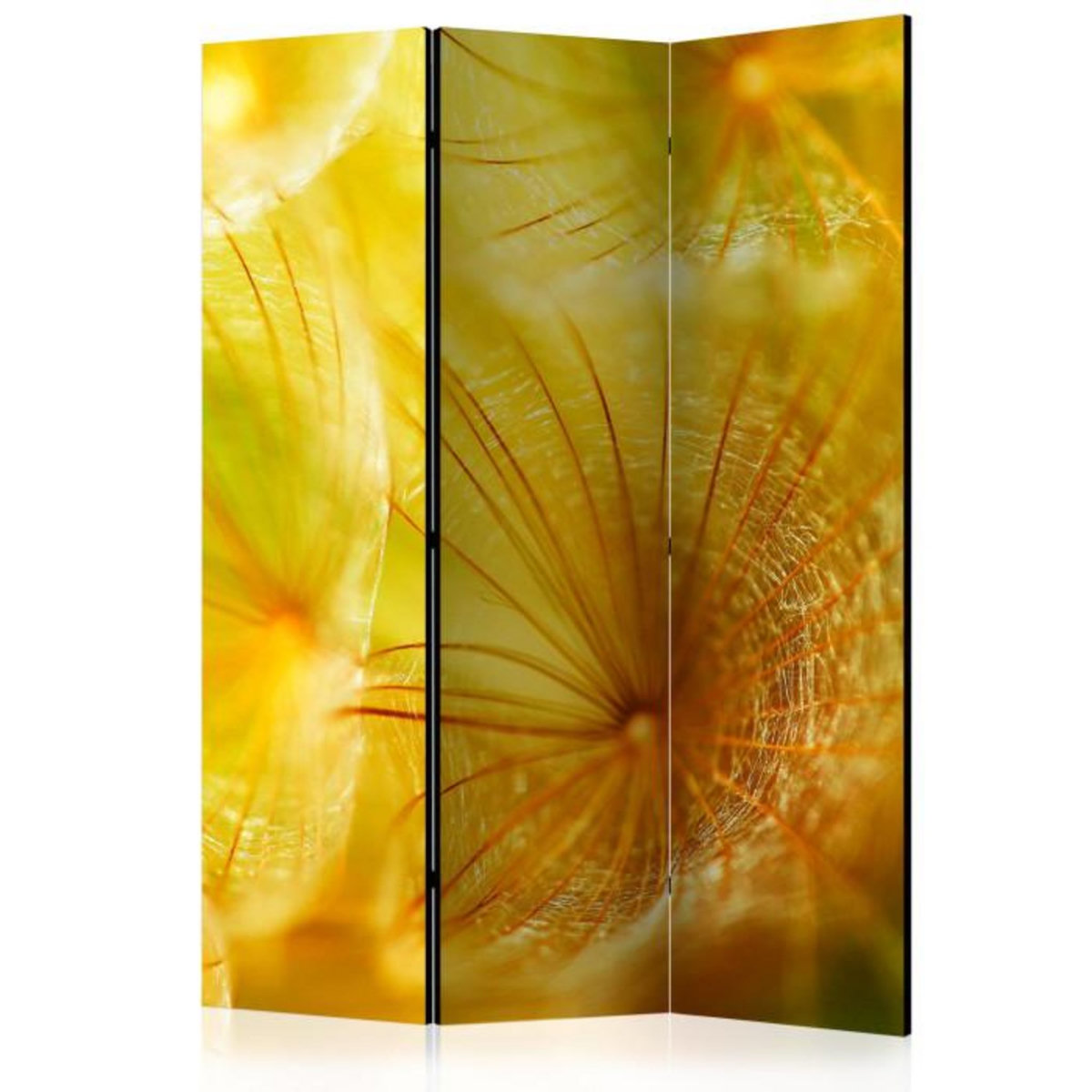 Paris Prix Paravent 3 Volets  Soft Dandelion Flower  135x172cm