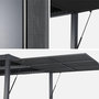 Voir la diapositive 3 : SWEEEK Pergola bioclimatique aluminium et acier 3x3m + auvent 3m anthracite Palace
