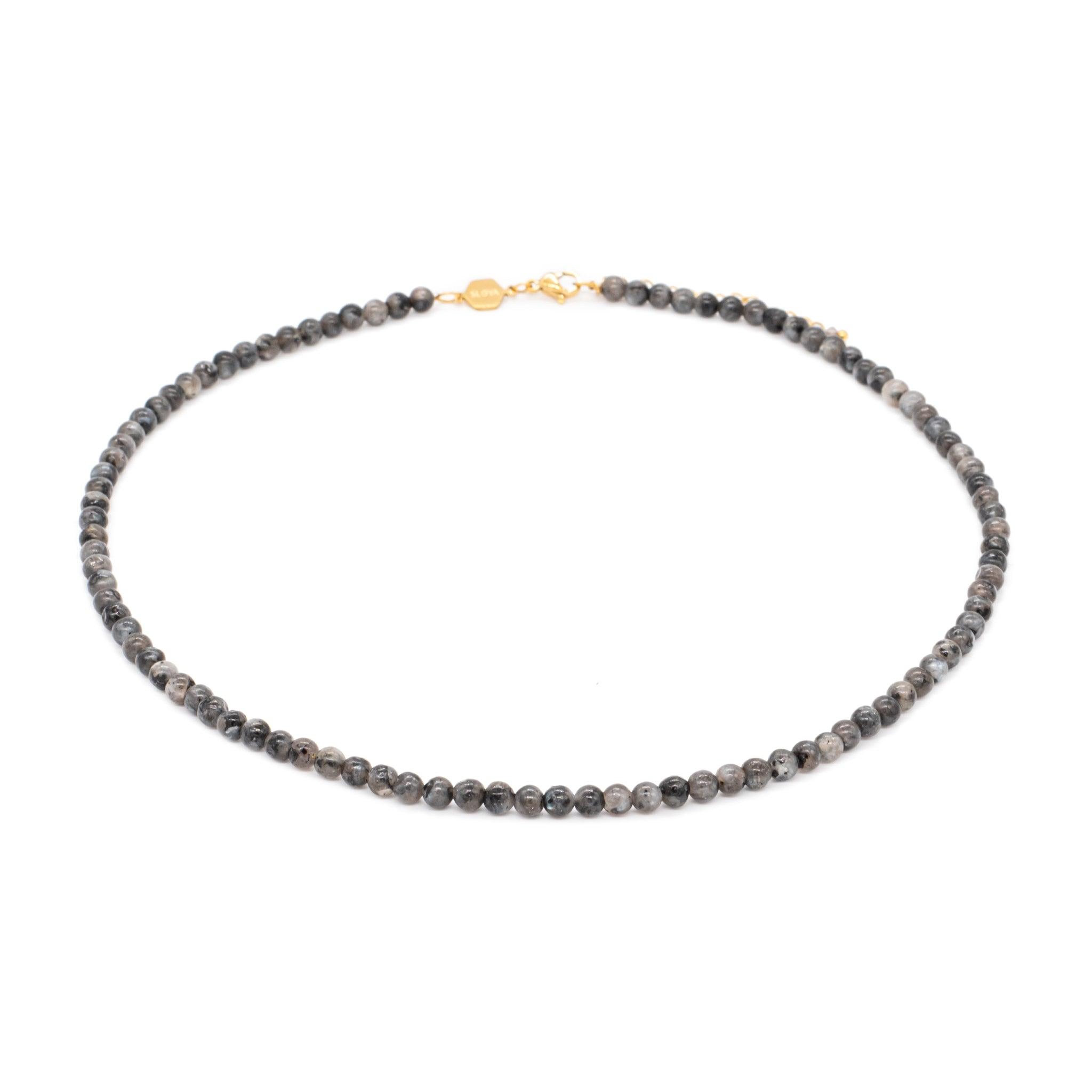 SLOYA Collier Serena en pierres Spectrolite