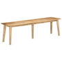 Voir la diapositive 1 : VIDAXL Banc 160x40x45 cm bois massif de manguier