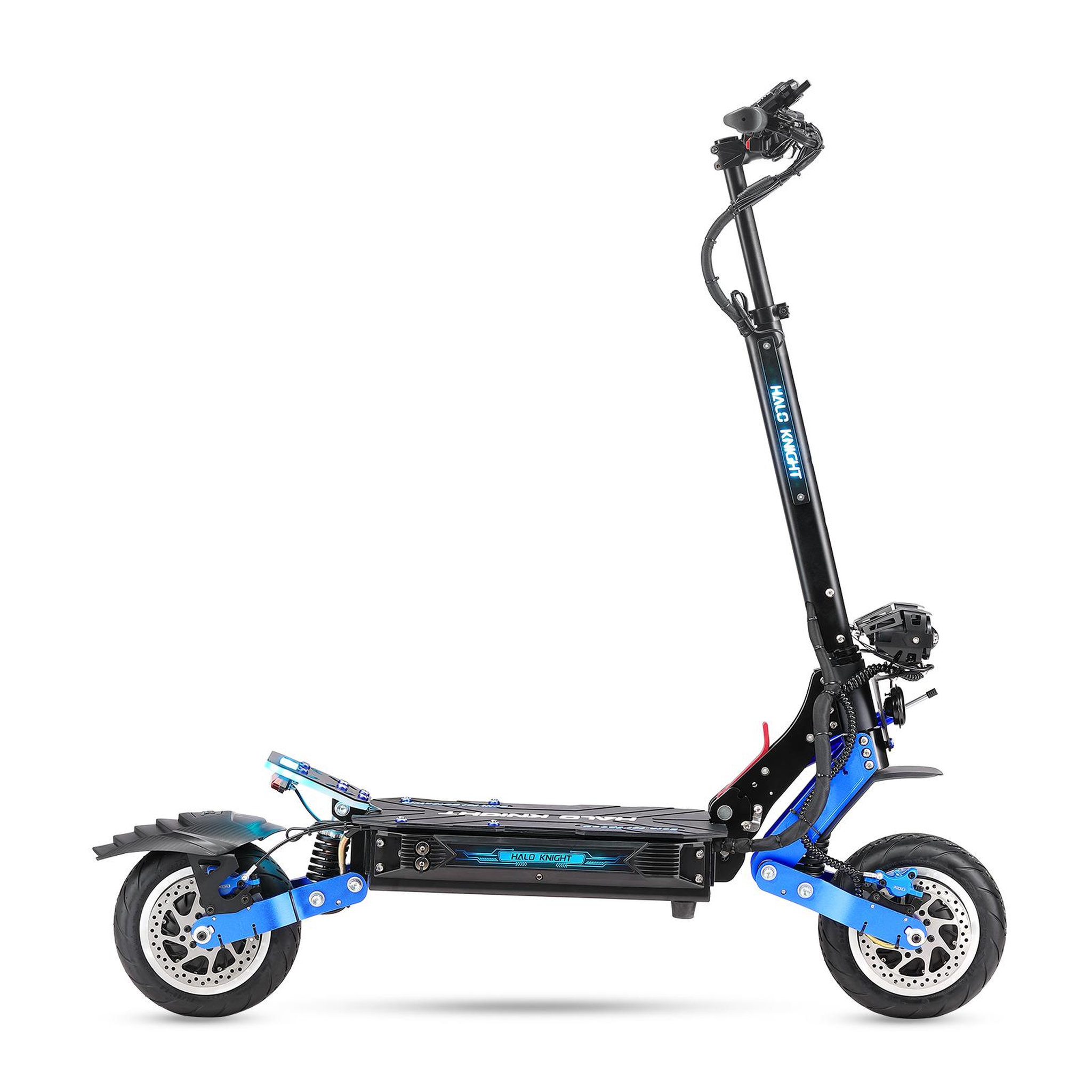 Voir la diapositive 5 : HALO KNIGHT Scooter électrique Halo Knight T108Pro - Double moteur 60 V 6000 W 38,4 Ah