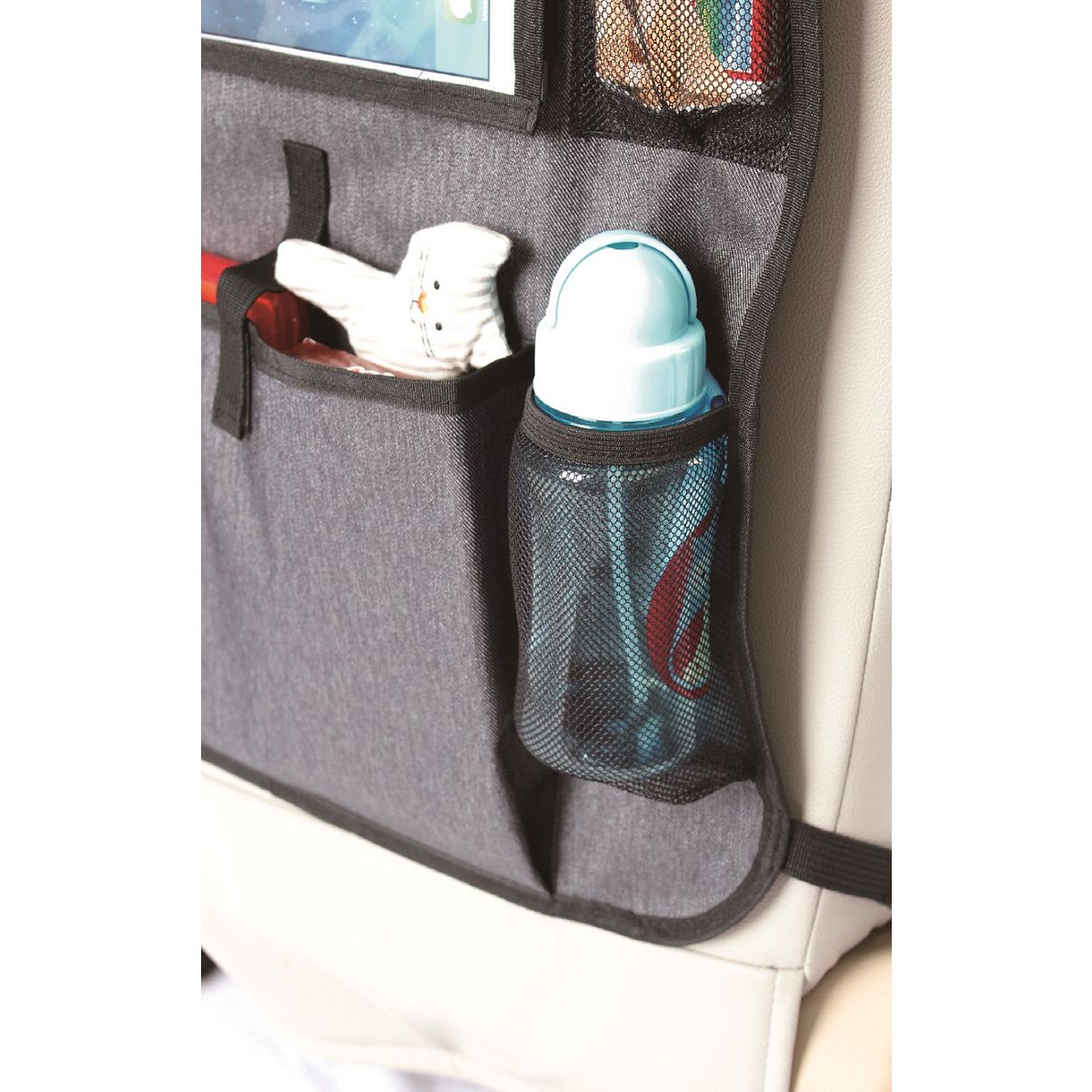 TINEO Organiseur de voiture avec pochette pour tablette