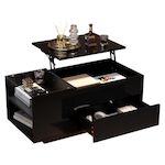 MERAX Table basse. Coloris disponibles : Noir