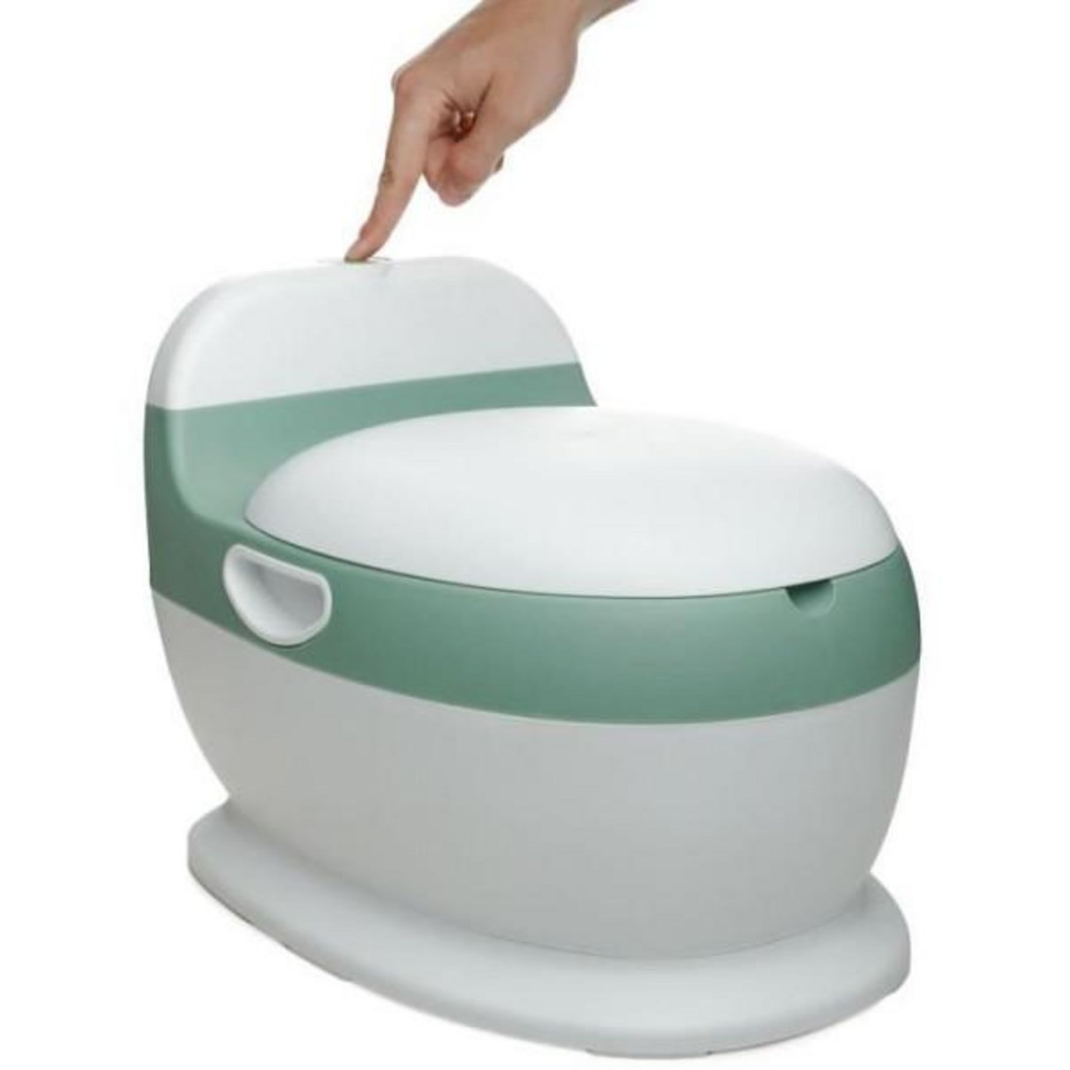 THERMOBABY Mini toilette - THERMOBABY - Vert Sauge - Confortable avec bruit de chasse d'eau