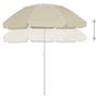 Voir la diapositive 5 : VIDAXL Parasol de plage jaune sable 300 cm
