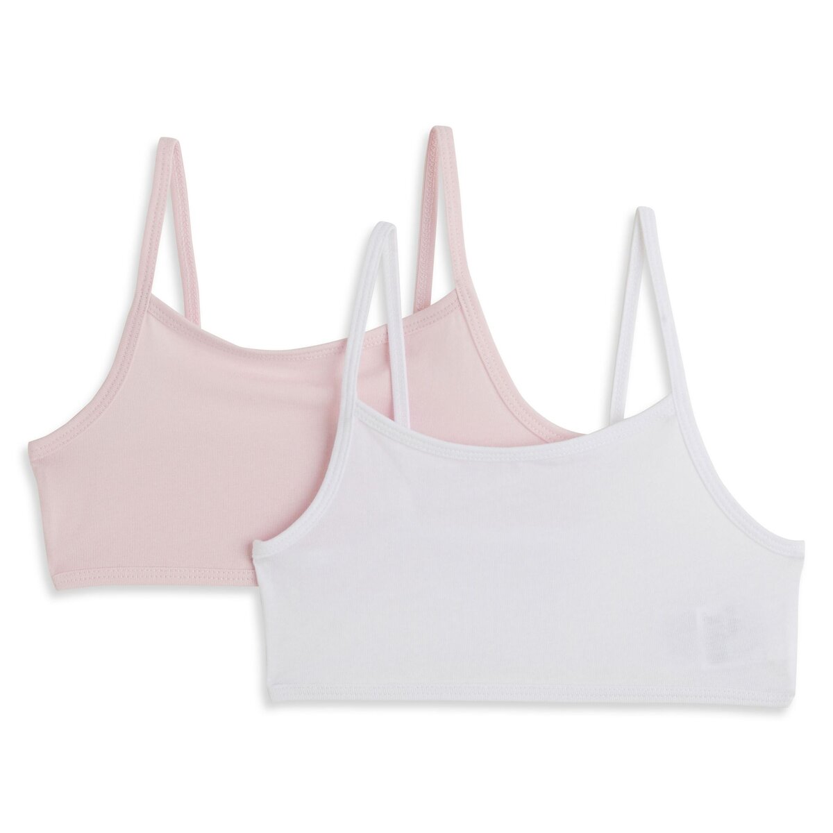 INEXTENSO Lot de 2 brassières filles pas cher 