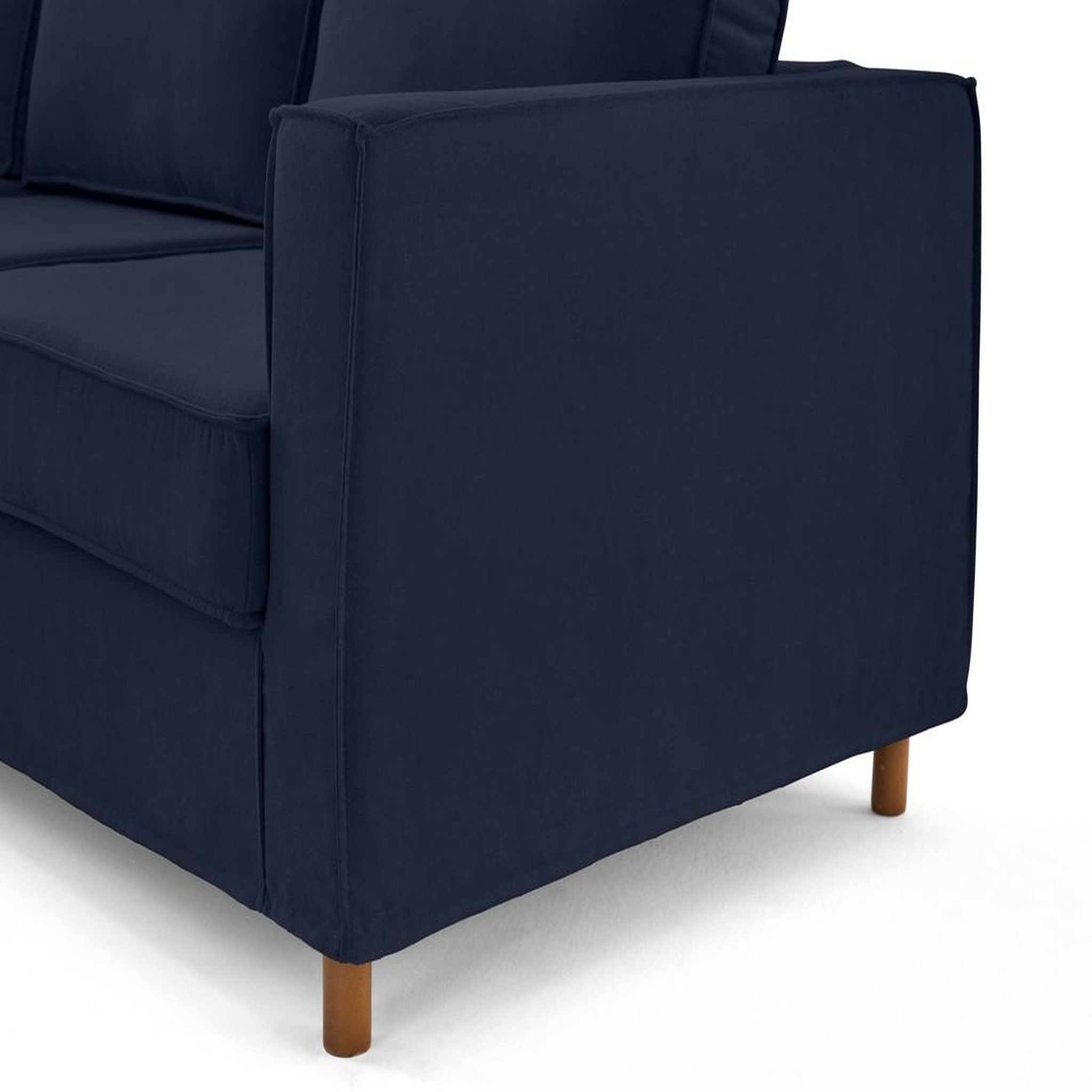 Voir la diapositive 6 : LISA DESIGN Jake - canapé déhoussable d'angle gauche 5 places en tissu