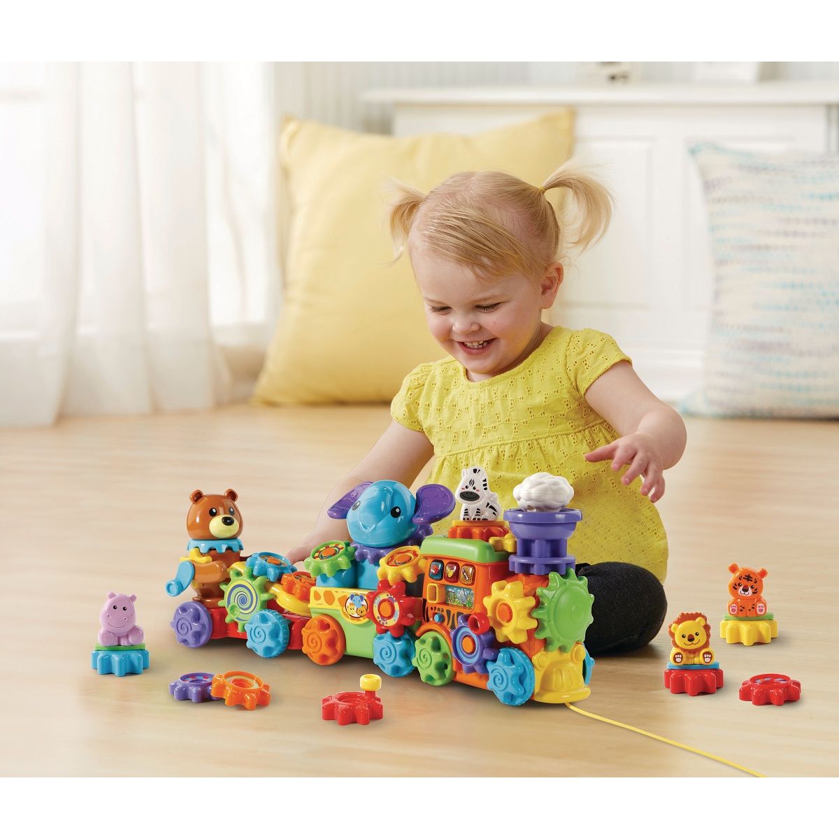 VTECH Super train à engrenages magiques Zooz