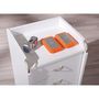 Voir la diapositive 6 : Caisson rangement pour bureau 4 tiroirs L40cm JOVI