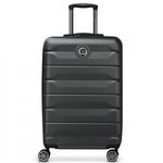 Delsey Valise rigide Air Armour TSA polycarbonate 68cm. Coloris disponibles : Noir, Vert, Bleu
