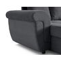 Voir la diapositive 5 : BEST MOBILIER Henry - canapé panoramique convertible - avec coffre - en velours côtelé - 7 places