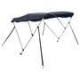 Voir la diapositive 3 : VIDAXL Toit bimini a 3 arceaux parois laterales 183x(170-182)x137 cm