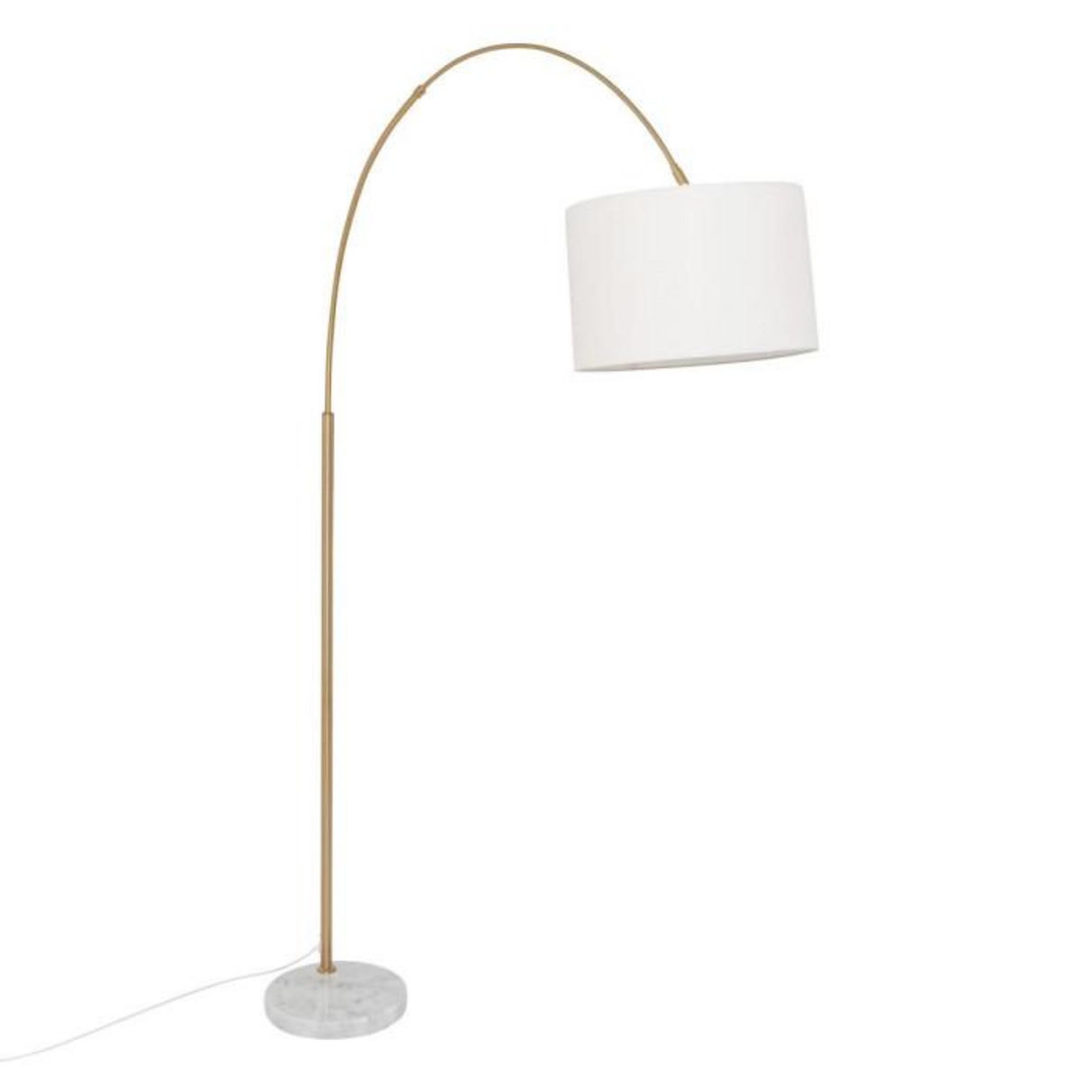 ATMOSPHERA Lampadaire Design Arc  Tilio  195cm Doré