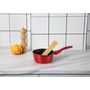 Voir la diapositive 3 : NAPOLEON Casserole induction rouge métallique 16 cm