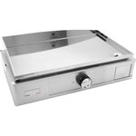 Le marquier Plancha électrique PLTE160i inox à poser, 57x34 cm