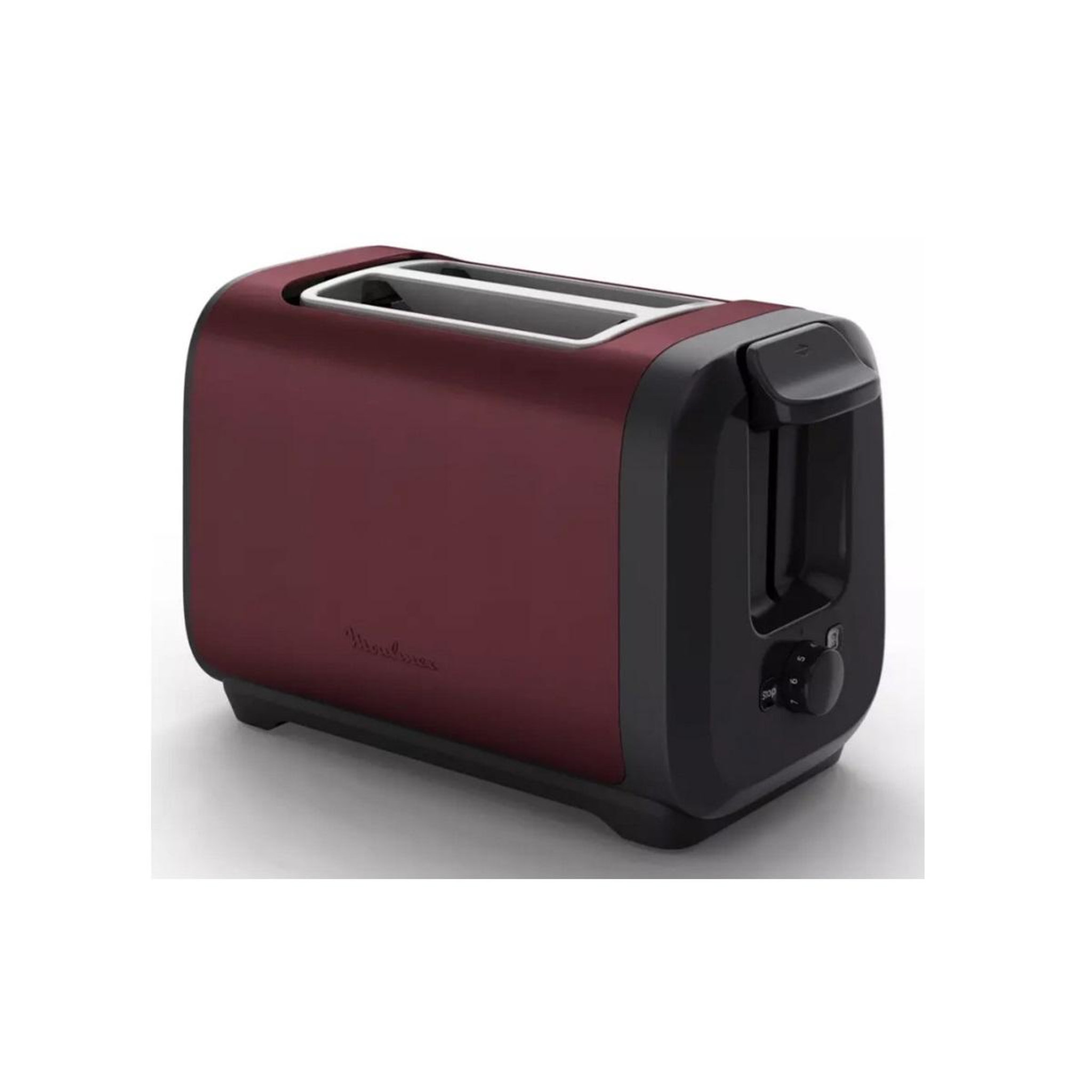 MOULINEX Grille-pain 2 fentes 800w bordeaux - lt5s05e0