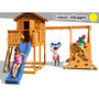 Voir la diapositive 1 : Fungoo Aire de jeux My House Spider - Toboggan jaune - Fungoo