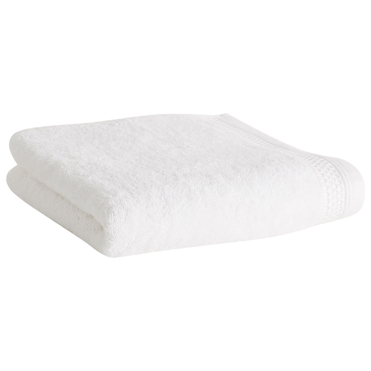ACTUEL Serviette de toilette unie en coton 600 g/m²