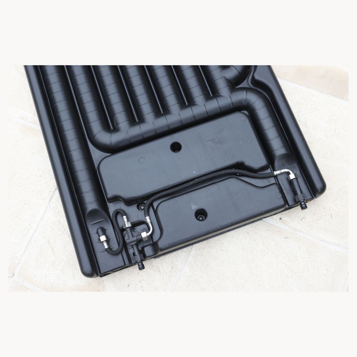 UBBINK Support de douche 2 in 1  pour piscine - Teck