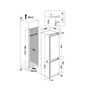 Voir la diapositive 5 : Whirlpool Réfigérateur combiné intégrable à glissières 268l statique - WHC18D021A1SFFR