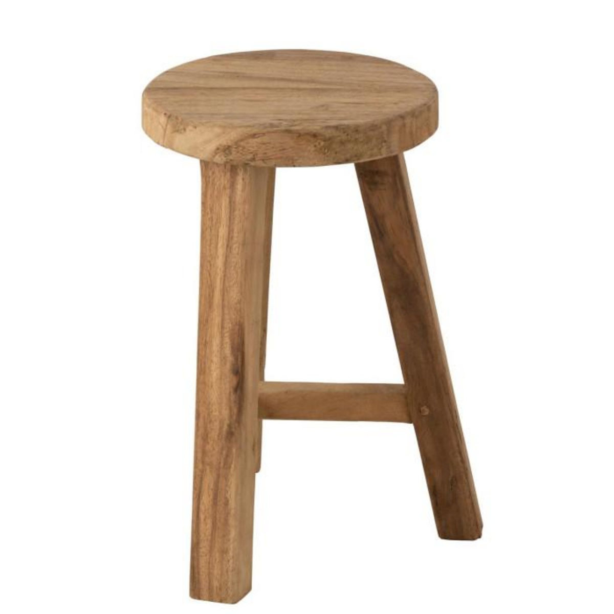 Paris Prix Tabouret Rond en Teck  Lombok  44cm Naturel