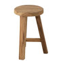 Voir la diapositive 2 : Paris Prix Tabouret Rond en Teck  Lombok  44cm Naturel