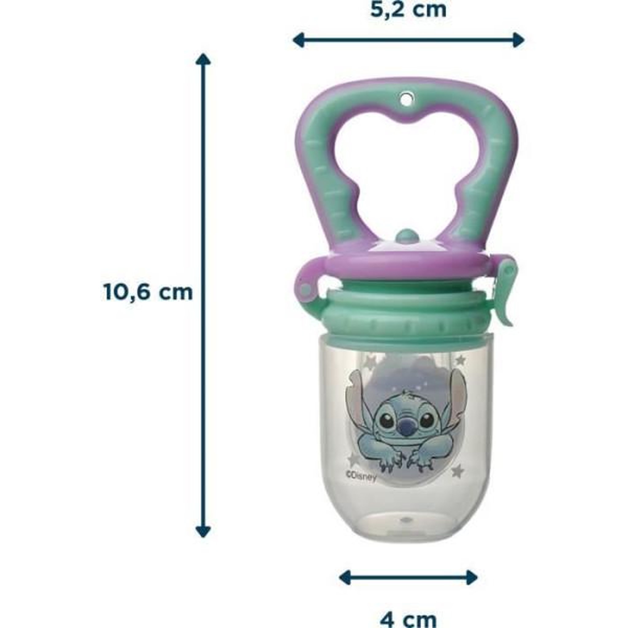 Voir la diapositive 2 : THERMOBABY Grignoteur de fruits et légumes - thermobaby - silicone - lilo & stitch