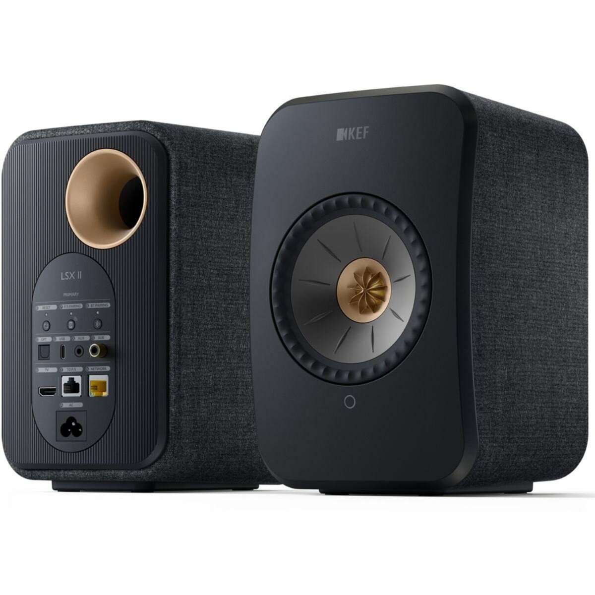 KEF Enceinte résidentielle LSX2 Noir