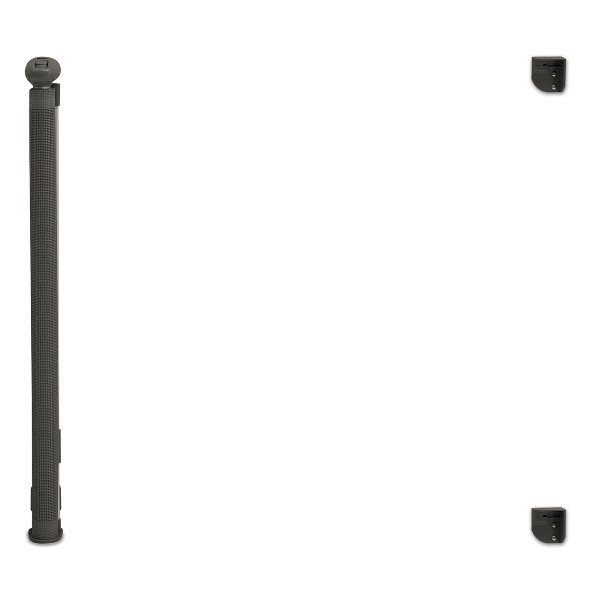 Voir la diapositive 5 : ID MARKET Barrière de sécurité rétractable pour animaux domestiques 130 cm gris
