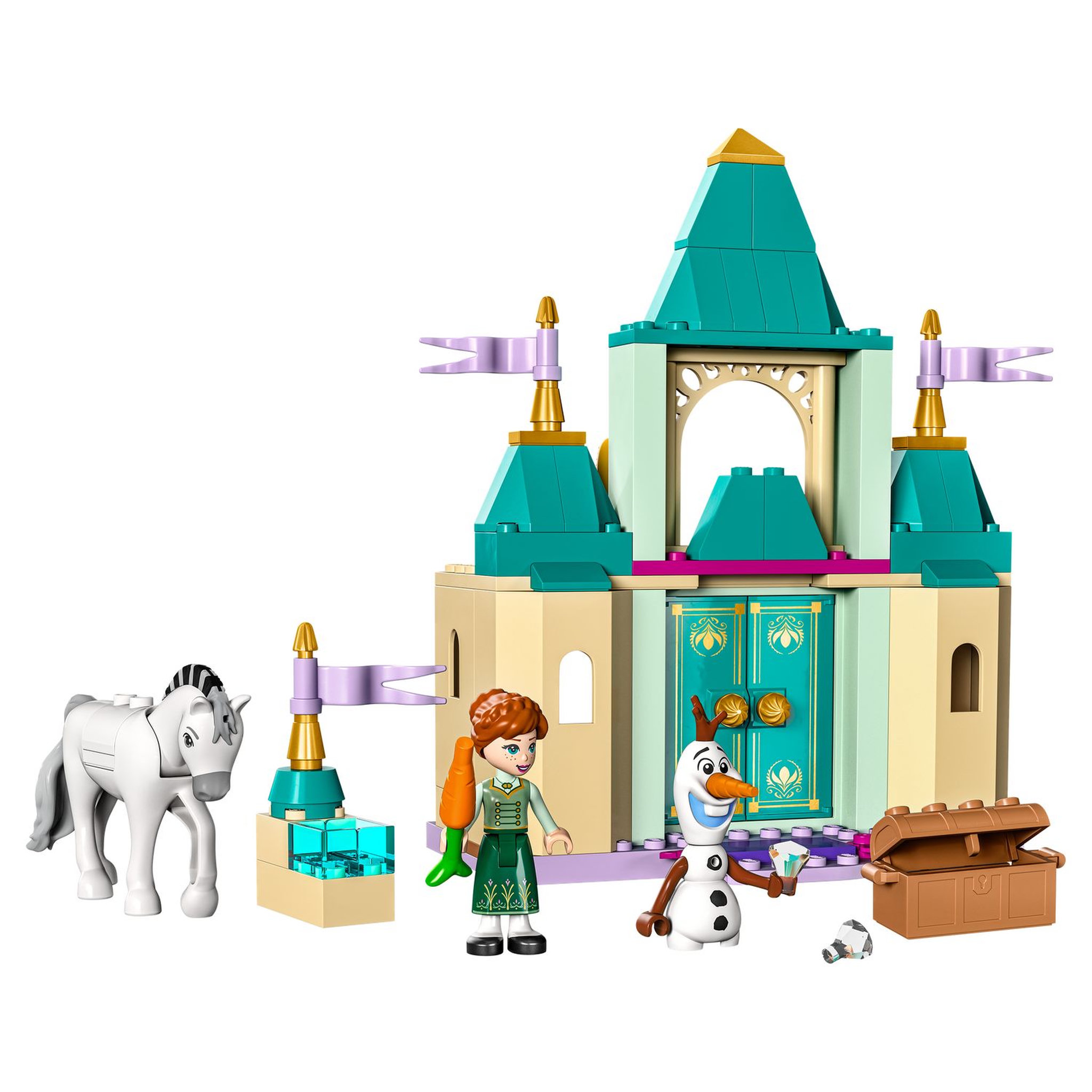 Voir la diapositive 3 : LEGO Reine des neiges 2 43204 Les jeux au château d'Anna et Olaf, Jouet Reine des Neiges