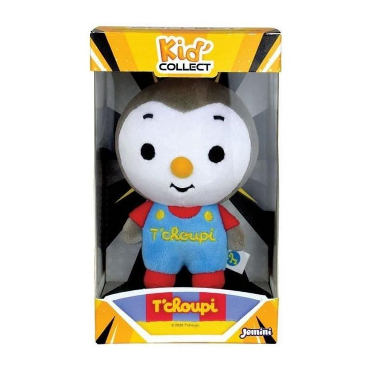 JEMINI Peluche a collectionner - JEMINI - T'CHOUPI - Kid'collect +/- 13 cm