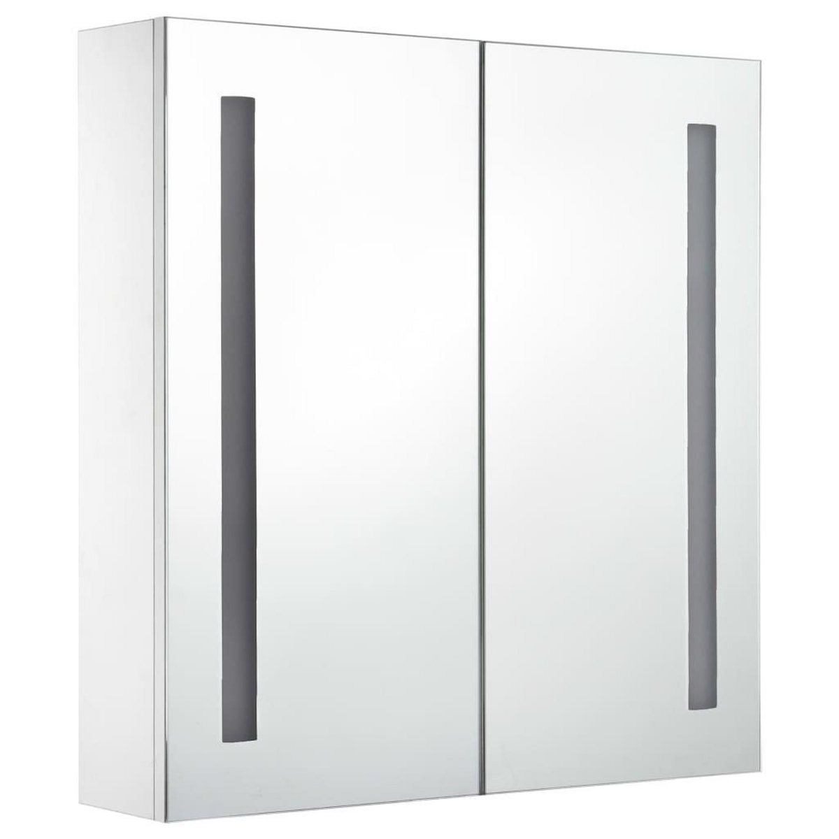 VIDAXL Armoire de salle de bain a miroir LED 60x14x62 cm