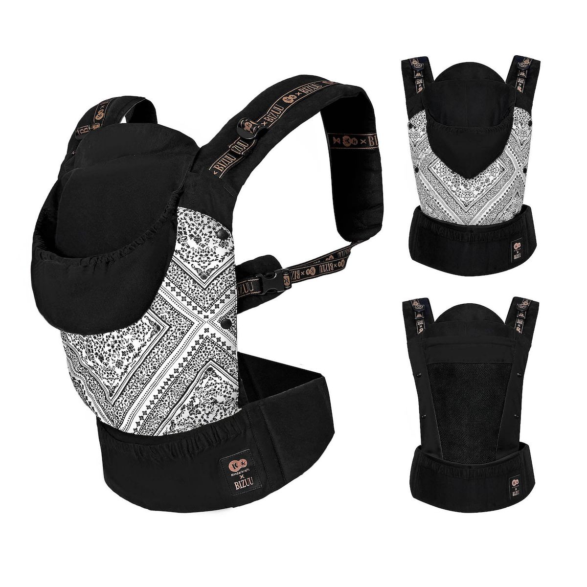 KINDERKRAFT Porte-bébé ergonomique réglable respirant