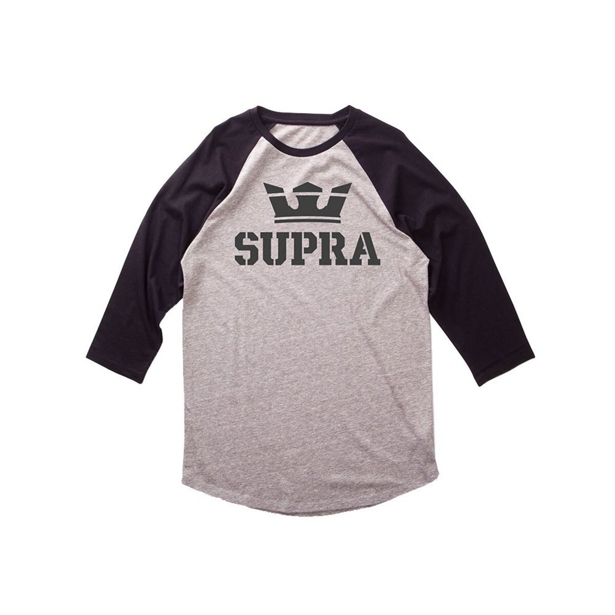  T-shirt homme manche 3/4 Supra Above gris