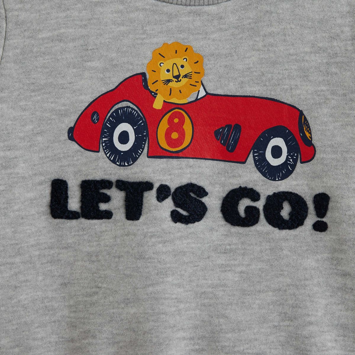 INEXTENSO Sweat col rond molleton coton bio bébé garçon