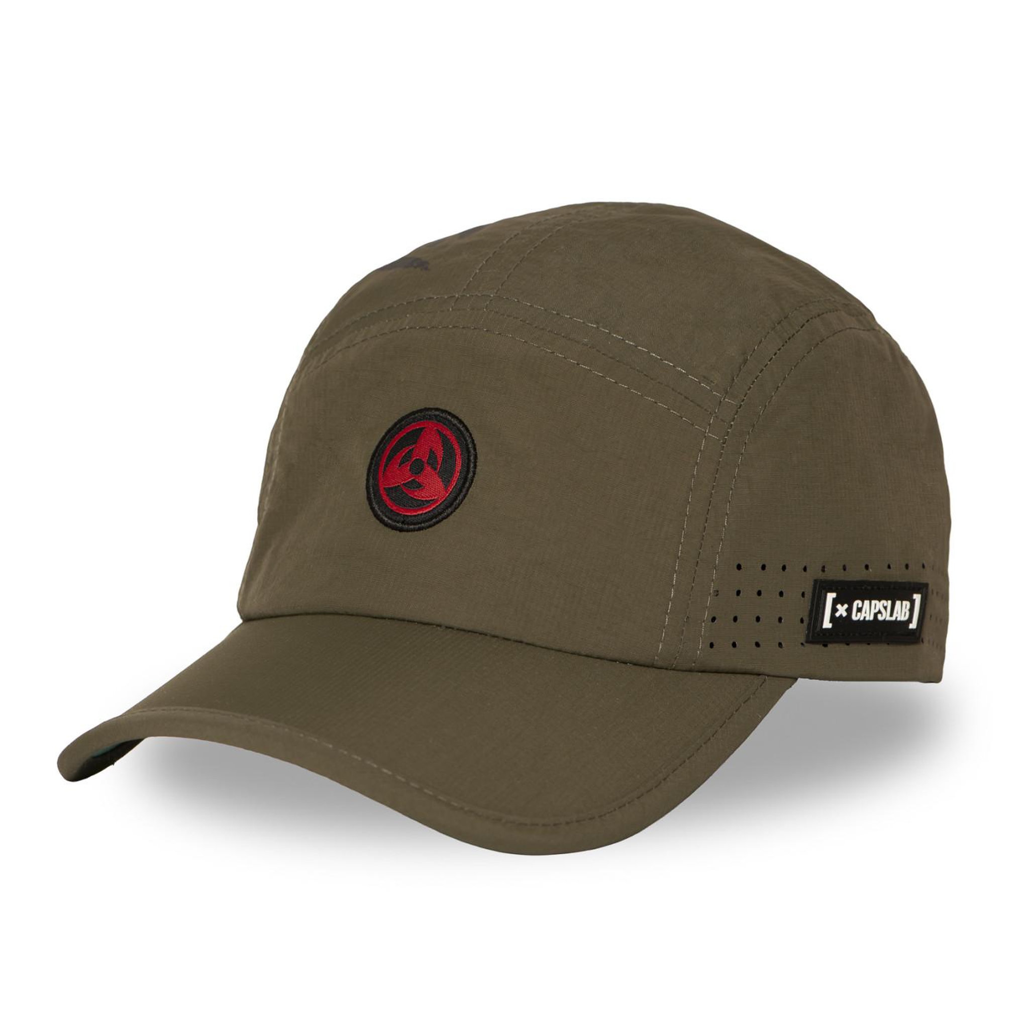 CAPSLAB Casquette 6 Pans Naruto Kakashi. Coloris disponibles : Vert