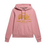 SUPERDRY Sweat Rose Femme Superdry Embellished Vl Relaxed. Coloris disponibles : Rose