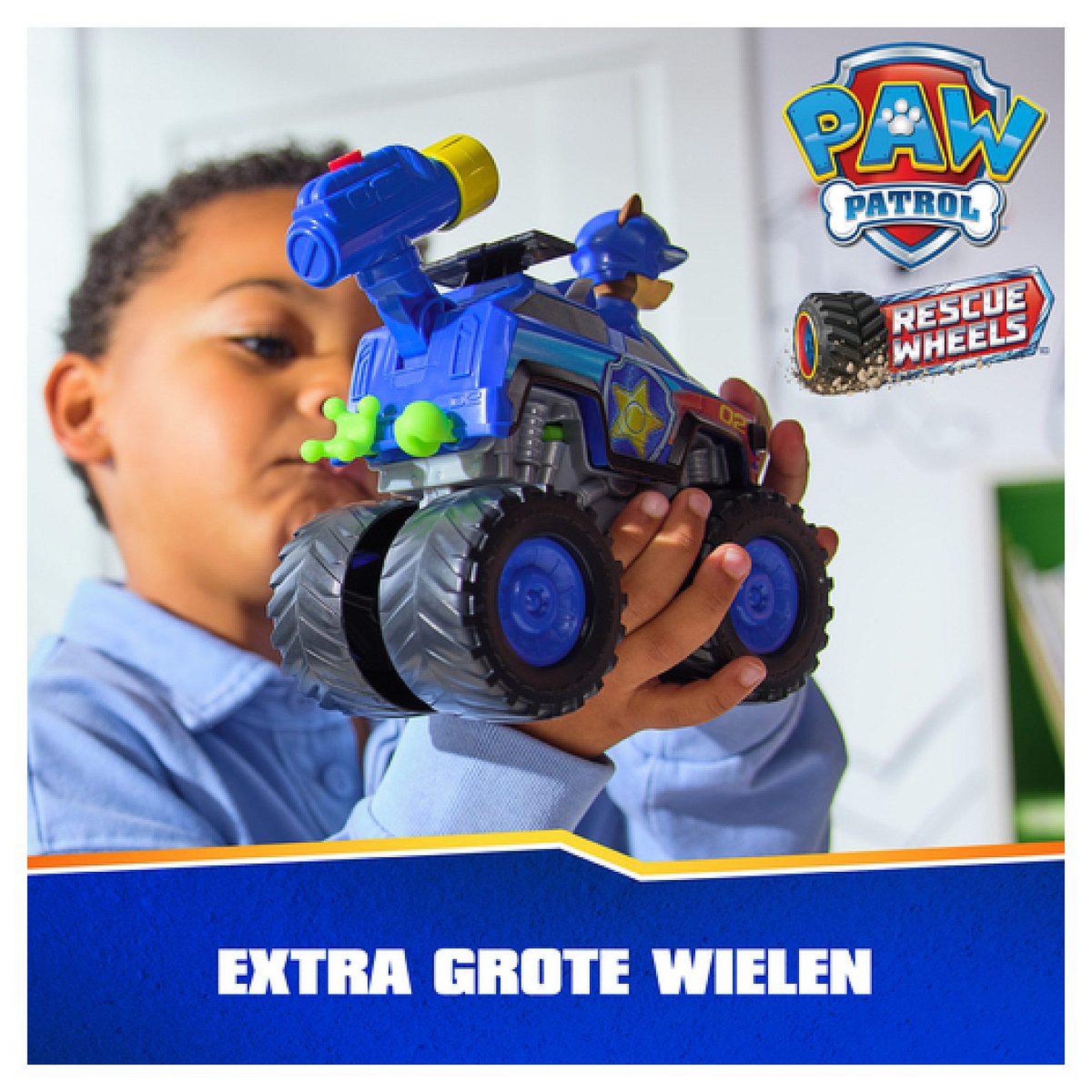 Voir la diapositive 3 : SpinMaster Paw patrol rescue wheels chase's cruiser
