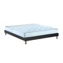 Voir la diapositive 4 : IDLITERIE Ensemble literie ASTRE : matelas ressorts, sommier et accessoires