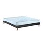 Voir la diapositive 4 : IDLITERIE Ensemble literie ASTRE : matelas ressorts, sommier et accessoires