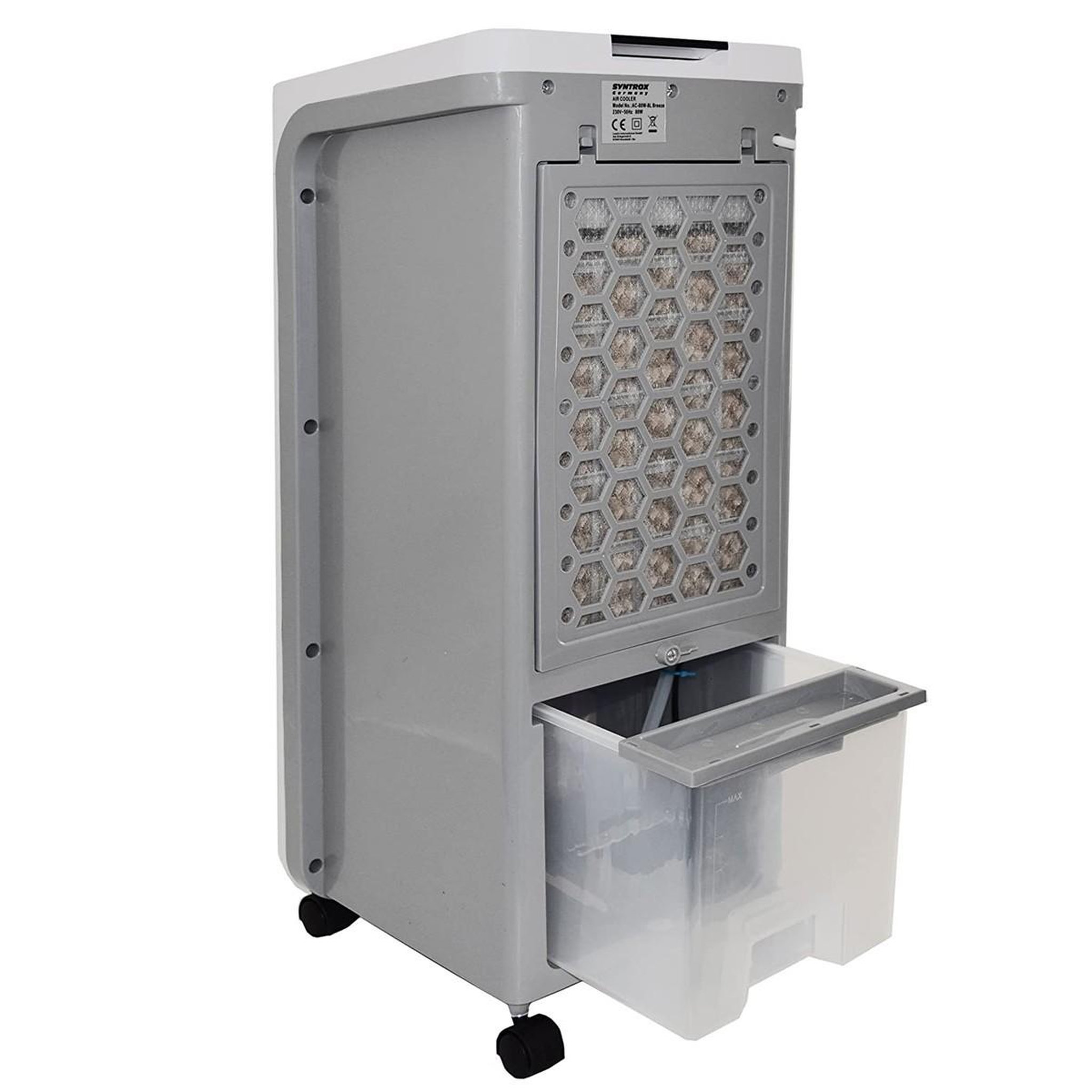 Voir la diapositive 4 : NIKLAS Ventilateur Rafraichisseur d'air mobile 80W Télécommande 3 vitesses ICEBERG NIKLAS